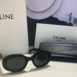 Celine Triomphe Oval Sunglasses